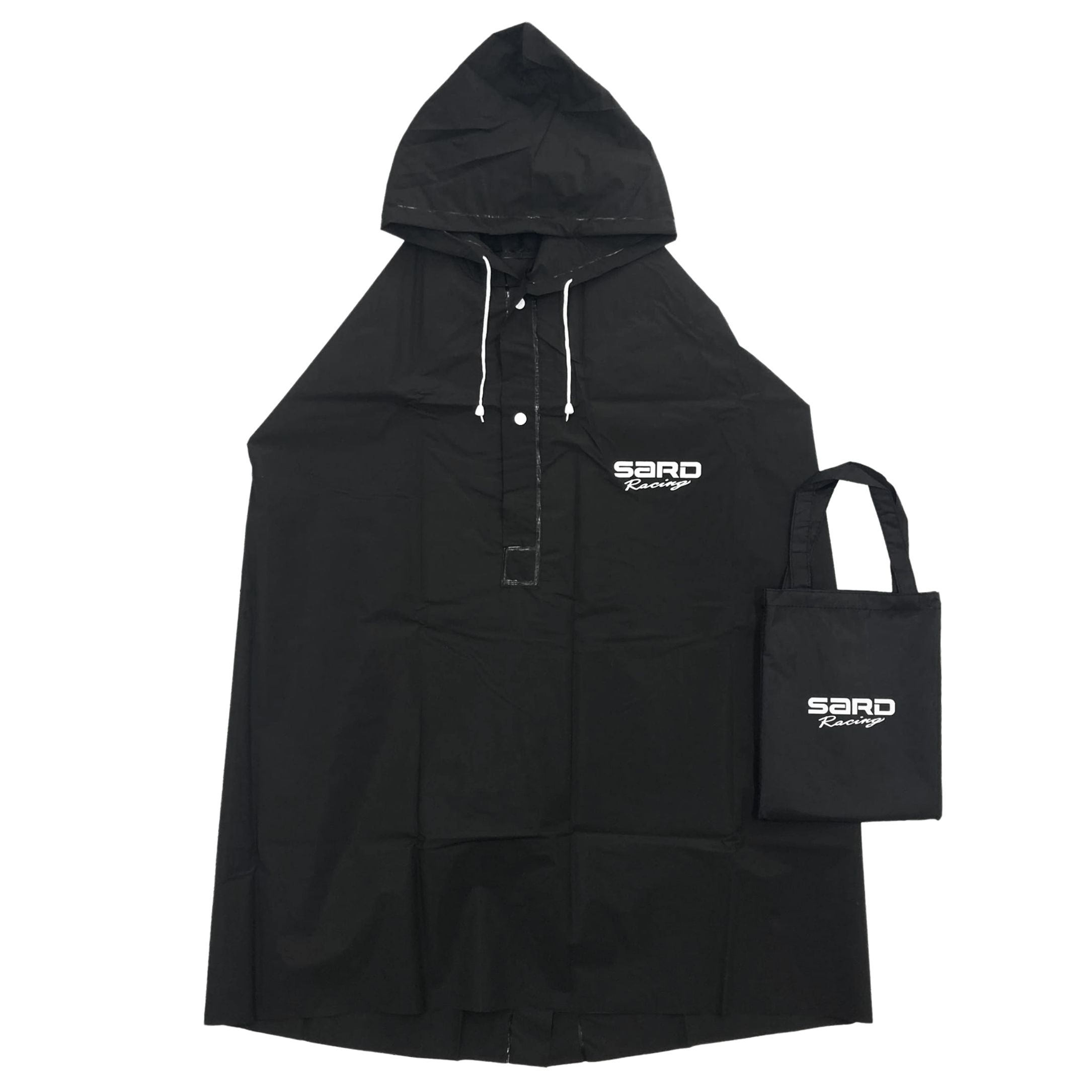 SARD Racing ﾊﾞｯｸﾞ付ﾚｲﾝﾎﾟﾝﾁｮ BK